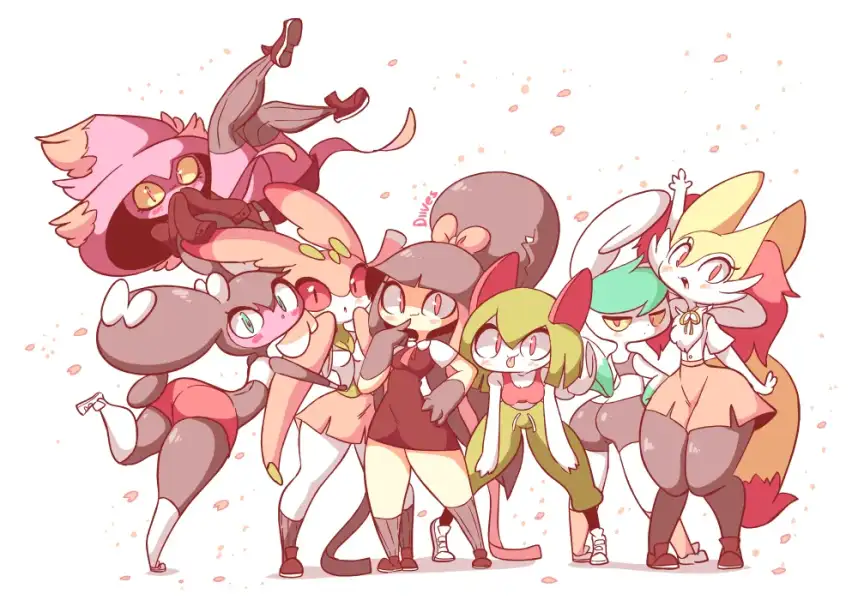 Diives'_Pokéschool_Girls