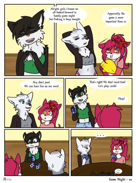 Girl's_Game_Night_by_Fiona
