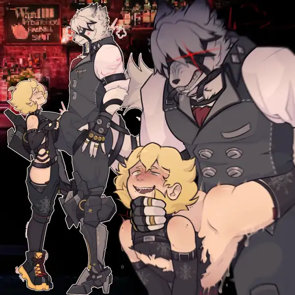 Mannered-Nate_x_Von_Lycaon_/_Instant_Loss_/_by_vex_wolfsbane