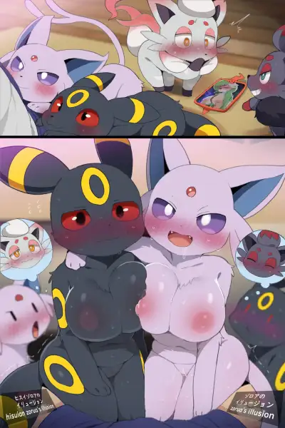 Two_naughty_Zorua's_Illusion_-_dagasi
