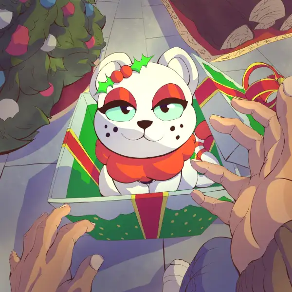 Junipurr_the_Perfect_Present_by_The_Creacher