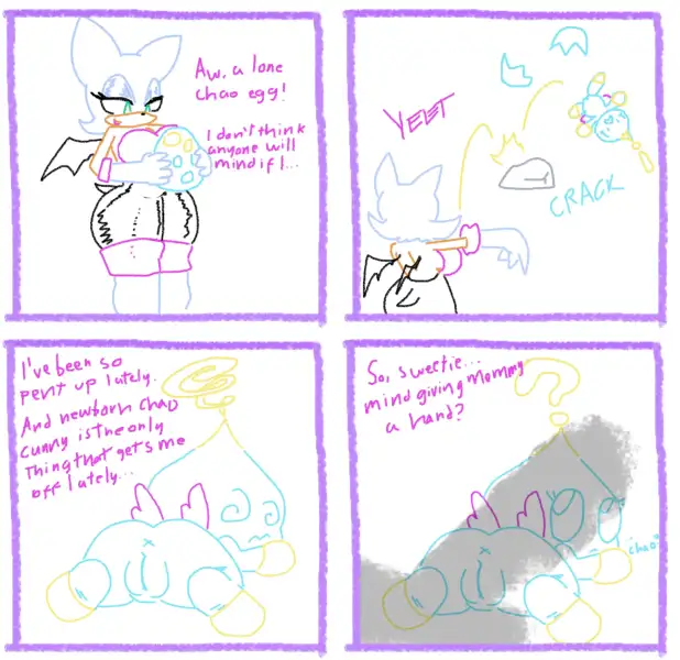 Rouge_x_Chao_comic_-_SneakyDickey