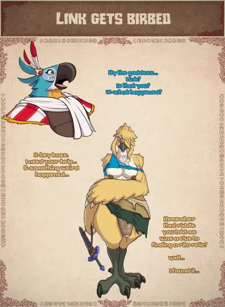 Link_gets_birbed_-_toby_art