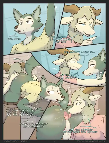 Legoshi_x_Pina_Comic