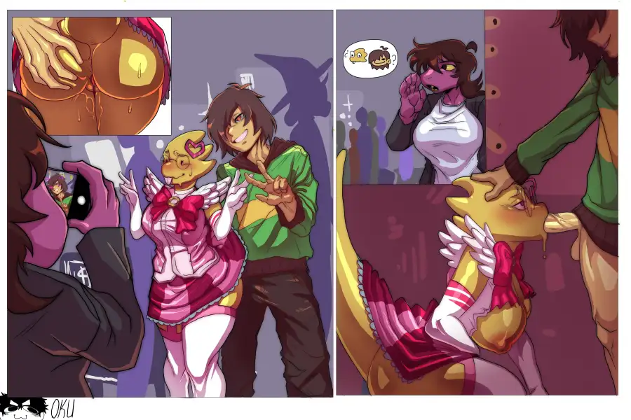 Kris_x_Susie_&_Alphys_Comm_[kristhianquint4]
