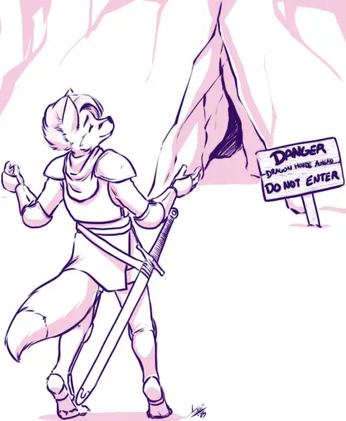 Fox_Adventurer_x_Dragon_-_aogami