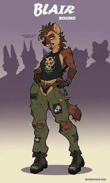 Blair_Bound_by_Bigtiddyfox