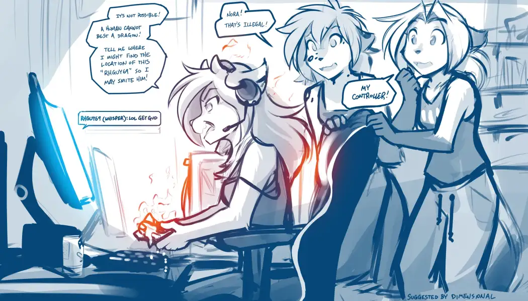 Gamer_Cat_Nora_and_RHGUY69