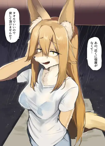 A_story_about_a_furry_girl_who_comes_over_on_a_rainy_day_and_has_sex_with_me❤_-_Donkichikin
