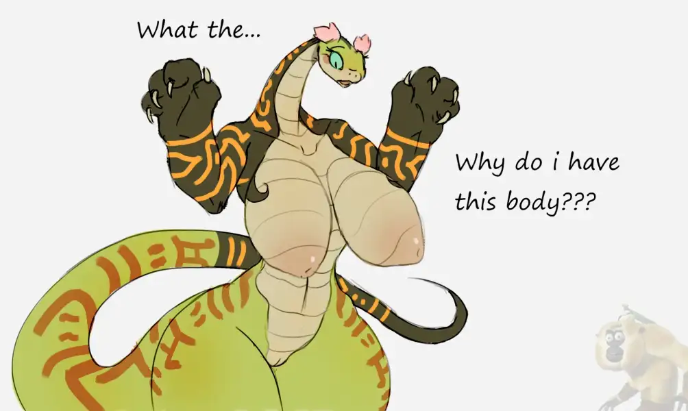 snake_and_monke_by_venjiiart
