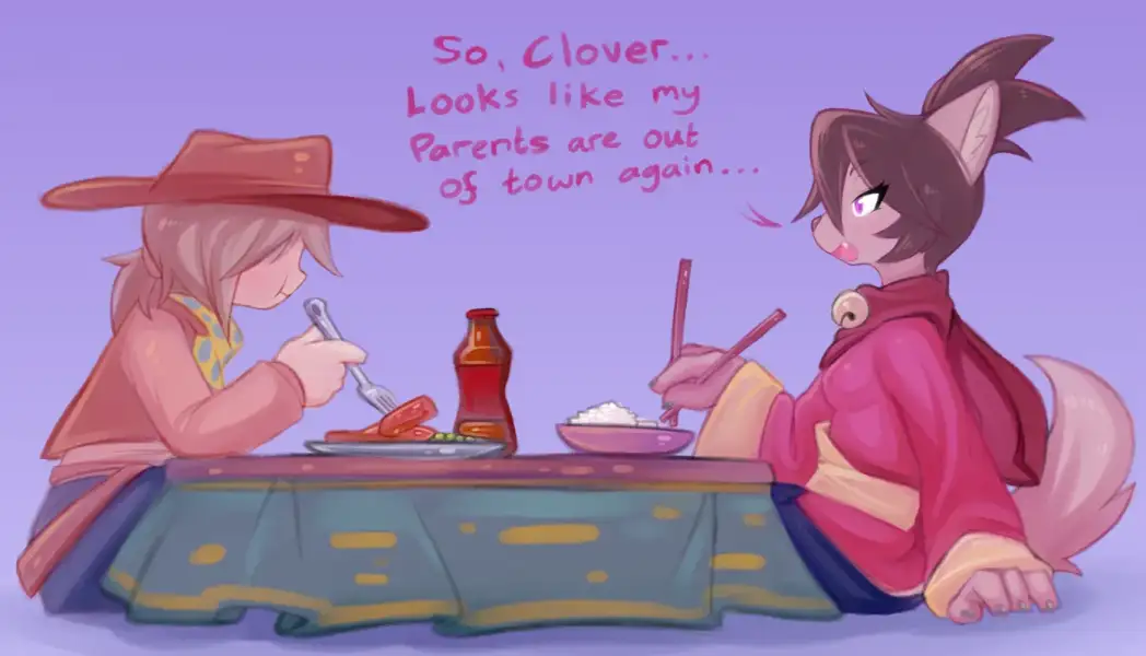 Clover_x_Kanako_by_anon