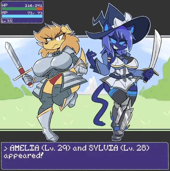 "AMELIA_and_SYLVIA_appeared!"_by_nonarycubed